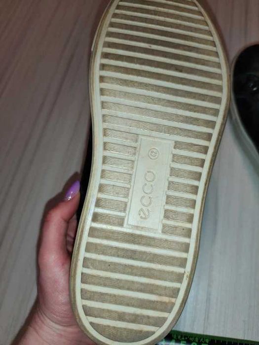 buty męskie Ecco Skórzane sneakersy "Kyle POC" rozm. 42