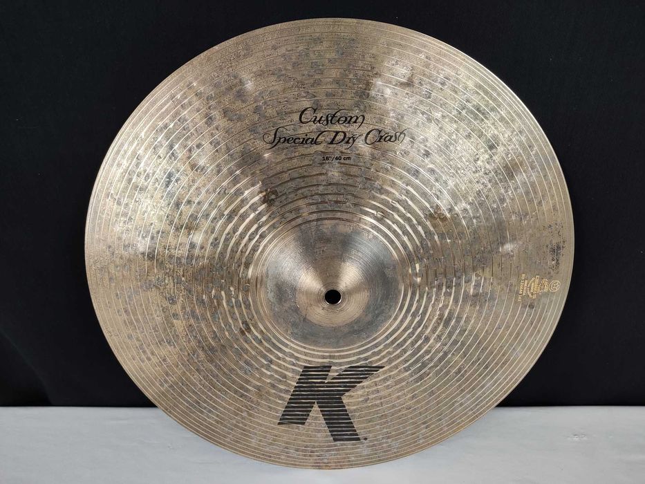 Zildjian 16" K Custom Special Dry Crash NOVO 860g