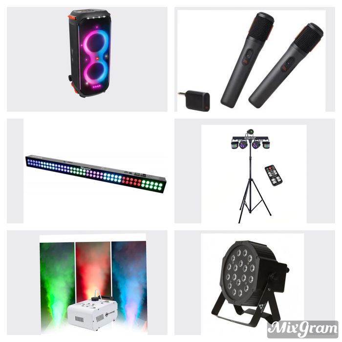 Wynajem naglośnienia i oświetlenia urodziny,eventy,imprezy