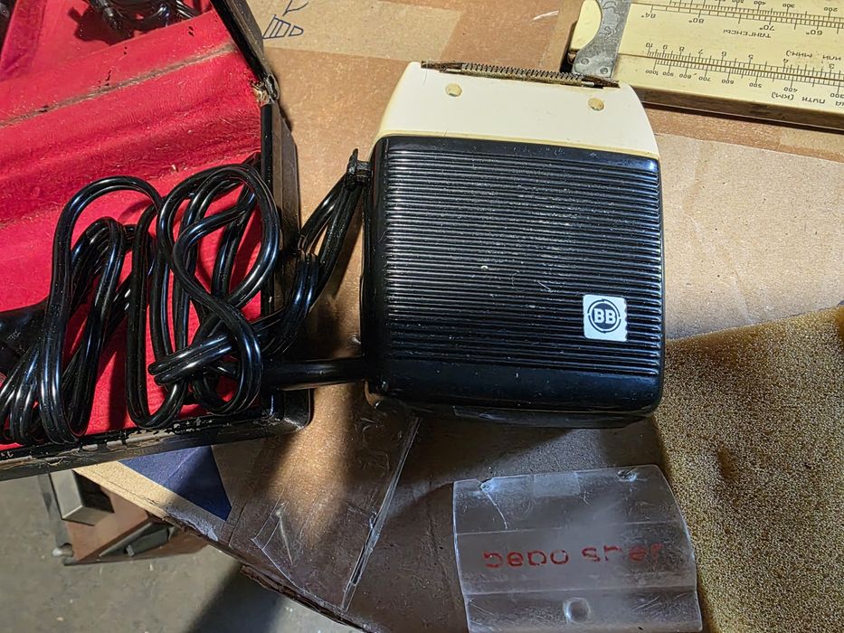 Maszynka do golenia bebo sher BB komplet retro vintage prl