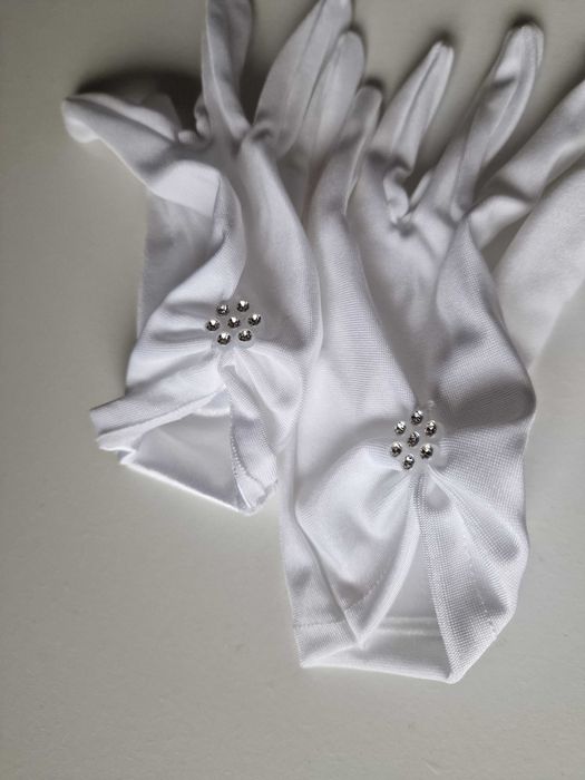 Alba komunijna dla dziewczynki + akcesoria