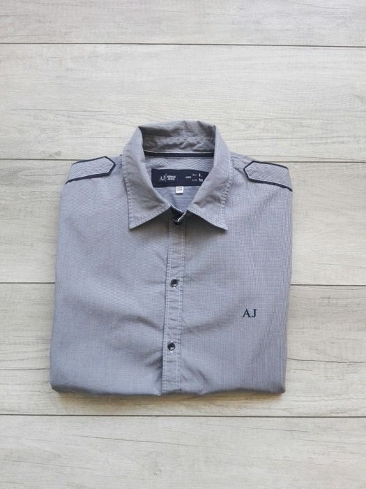 Emporio Armani oryginalna koszula paski rozm m/L