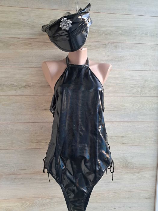 Секси боди латекс ann summers uk 16-18 латексное боди
