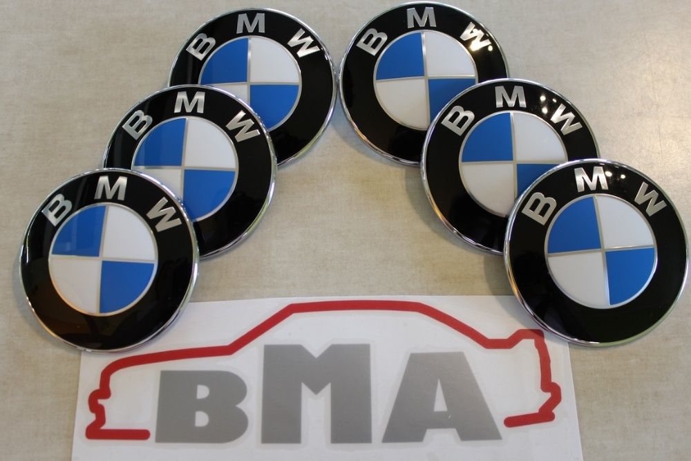 BMW Nowy Emblemat 82 mm Na Maskę Przód 100% Oryginał Części BMA