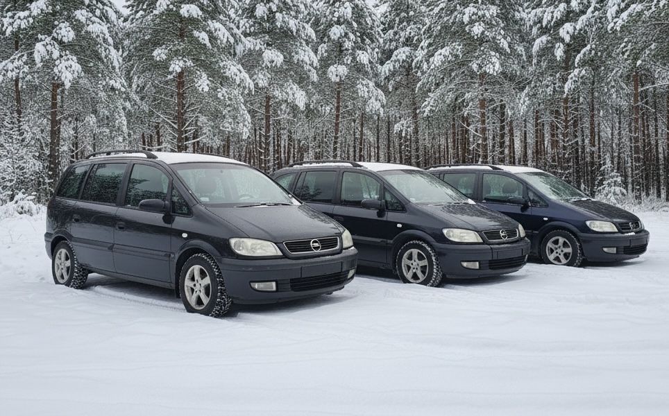 Opel Zafira Рестайлінг не розмитнена вже в Києві