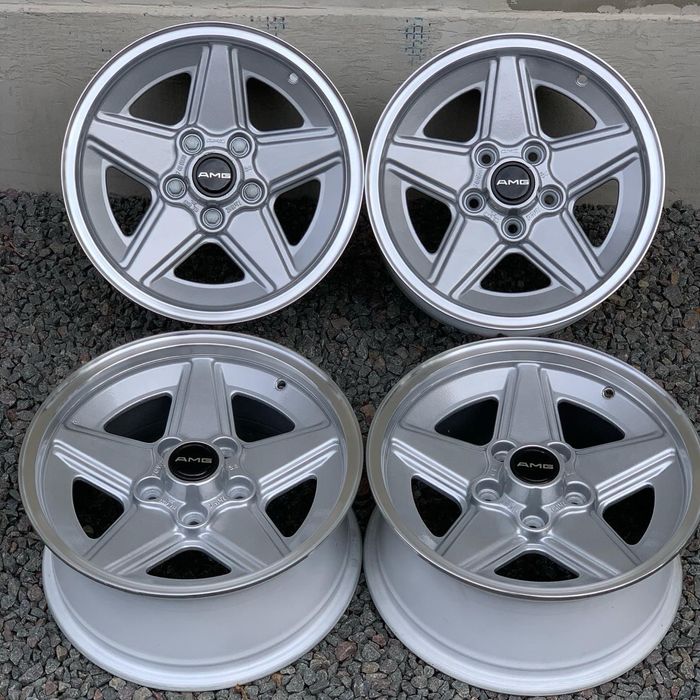 AMG Penta 1984-85p Mercedes w126 SEC R107 w116 C123 w123 w201 190 w124