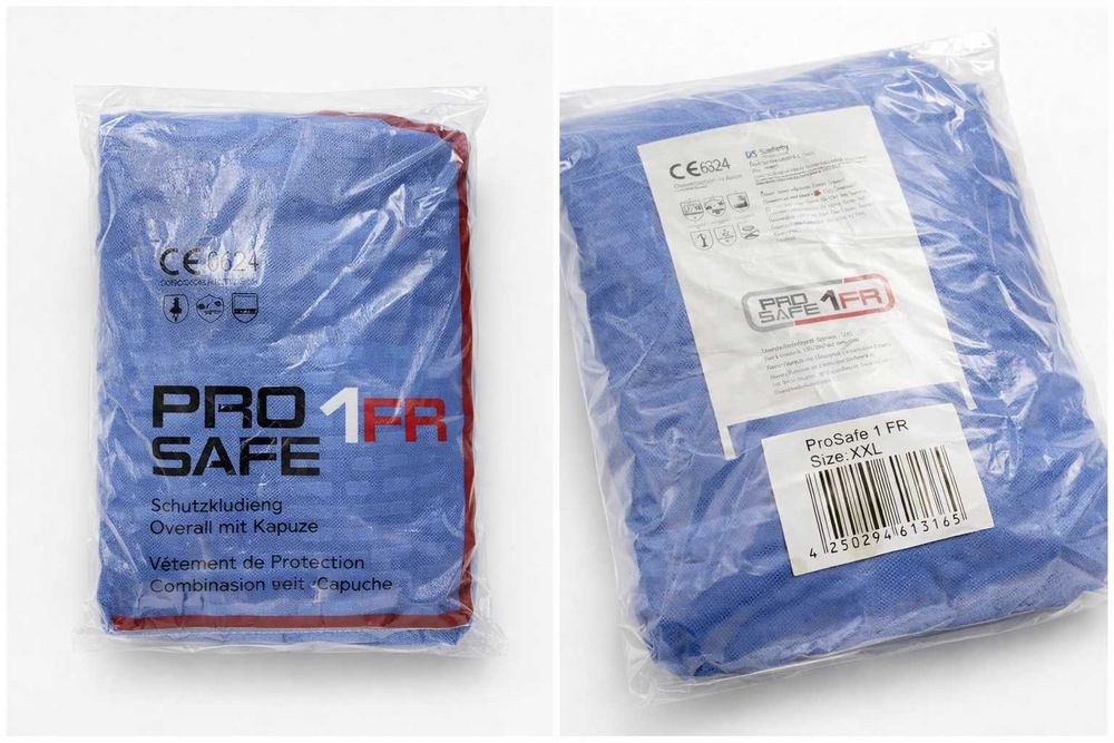 Kombinezon ochronny ProSafe 1 FR trudnopalny kaptur 2XL