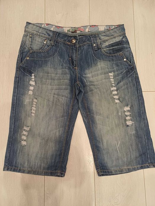 Spodenki damskie jeans rozmiar 40
