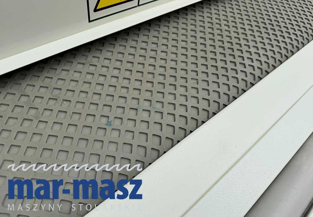 Szlifierka szerokotaśmowa SCM typ DMC30 RCS 110, 2 agregaty szlifujące + trzewik, 15kW