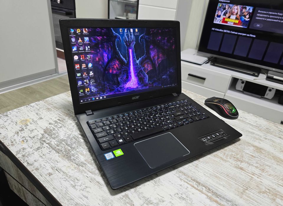 Игровой Acer 15.6" IPS (Core i5 8-gen/Nvidia MX150/12GB/SSD 256G+512G)