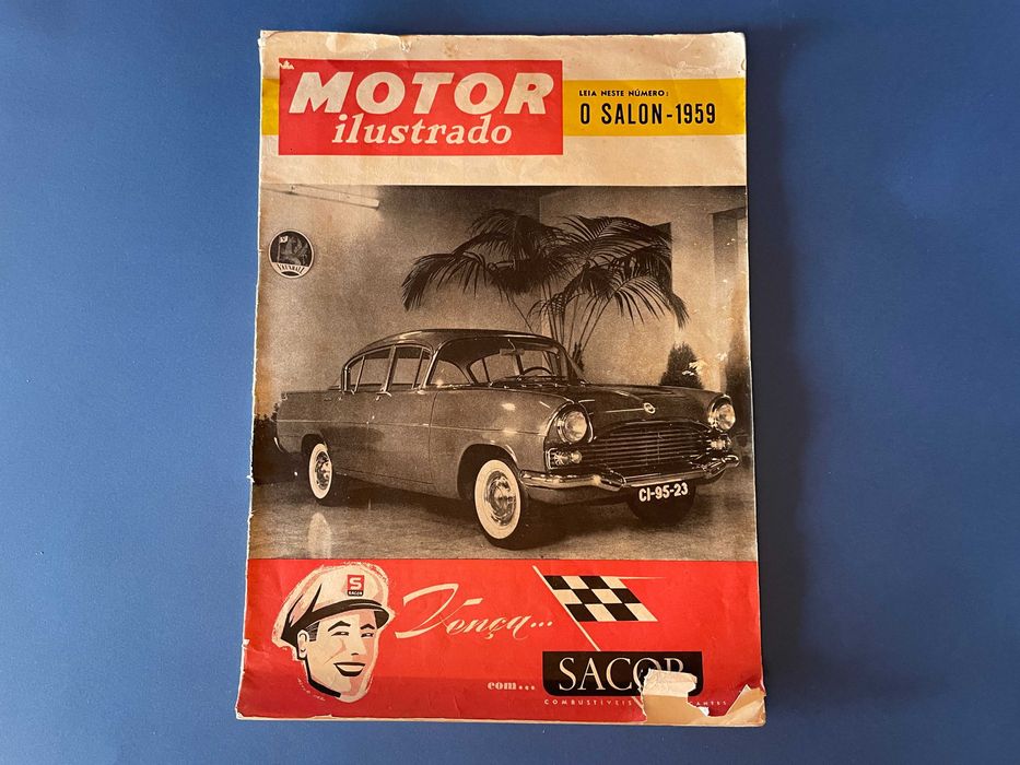 Motor Ilustrado Nº 56-7-8 Agosto - Setembro - Outubro 1959