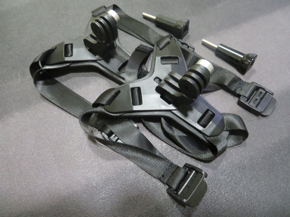 Suporte Capacete Queixo Ajustável Action Cams - Gopro, SJCAM, Xiaomi…