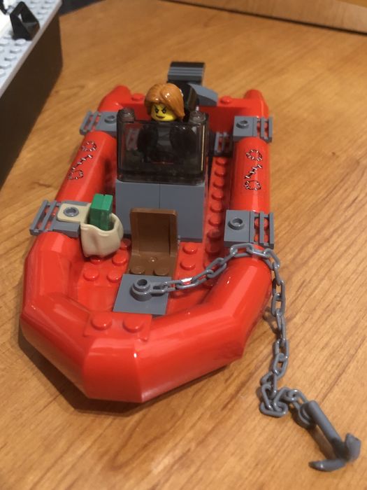 Lego city barco polícia
