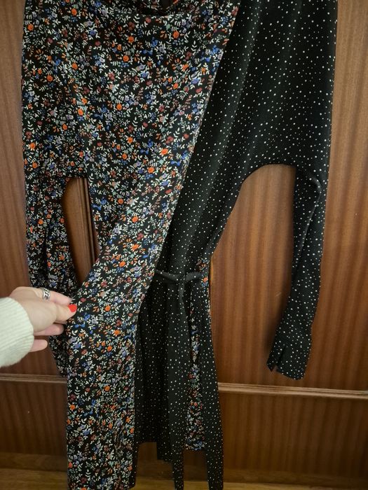 Vestido com 2 padroes