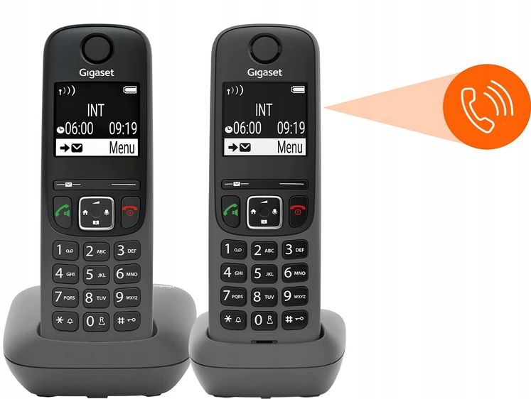 outlet gigaset a695 duo telefon bezprzewodowy dect 2 słuchawki
