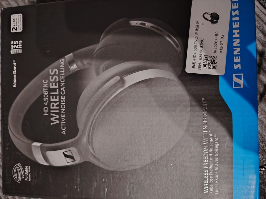 Sennheiser HD 4.50BTNC z aktywną redukcją szumów