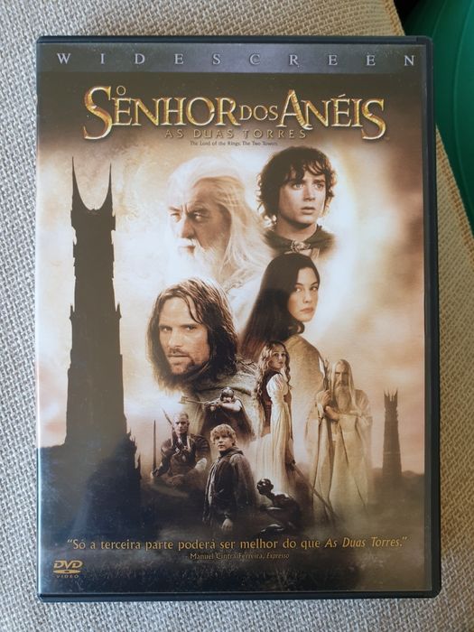DVD O Senhor dos Anéis As Duas Torres