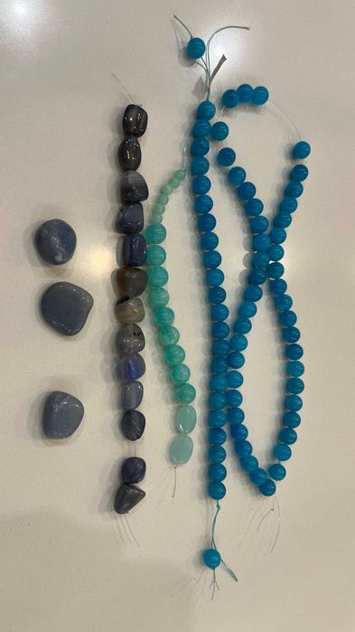 lote de 102 pedras semi preciosas -  Lindíssimas