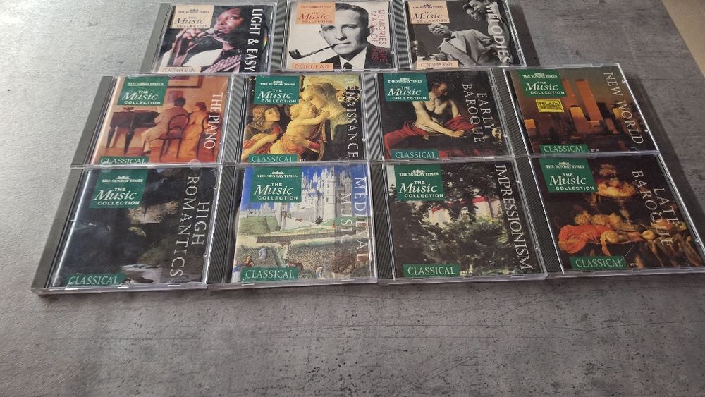 The Music Collection- Classical Contemporary Popular Zestaw 12 płyt CD