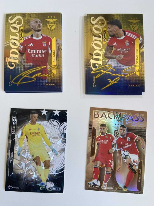 Cartas Panini Ídolos do Futebol Português 25/26