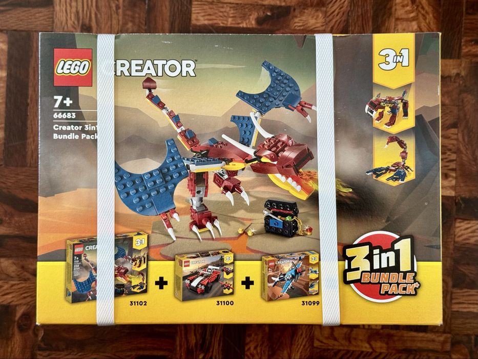 LEGO Creator Bundle Pack 66683 - NOVO!
