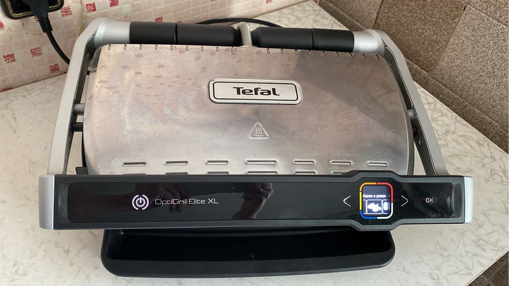 Гриль tefal opti grill elite xl