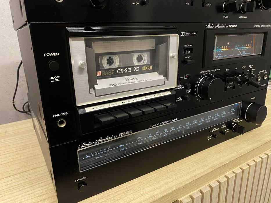 Fisher Studio Standard - timer, wzmacniacz CA-2030,Deck CR-4130,Tuner