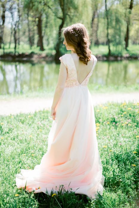 Свадебное вечерние платье