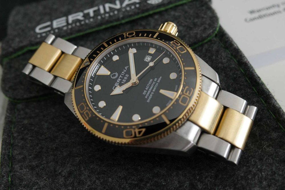 Certina DS Action Powermatic 80 43mm NOWY 5000 zł super stan