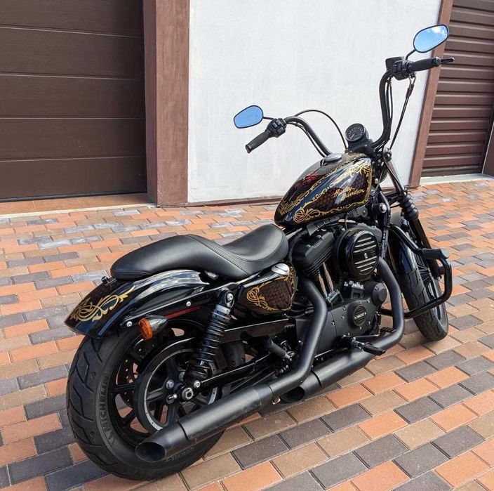 Harley-Davidson Sporster XL1200 Iron 2021 Аерографія