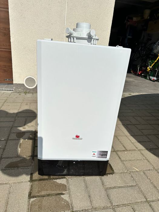 Piec Saunier Duval dwuobiegowy podwojna komora spalania