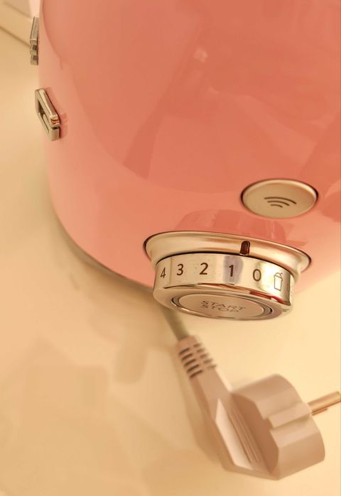 Liquidificadora Smeg rosa