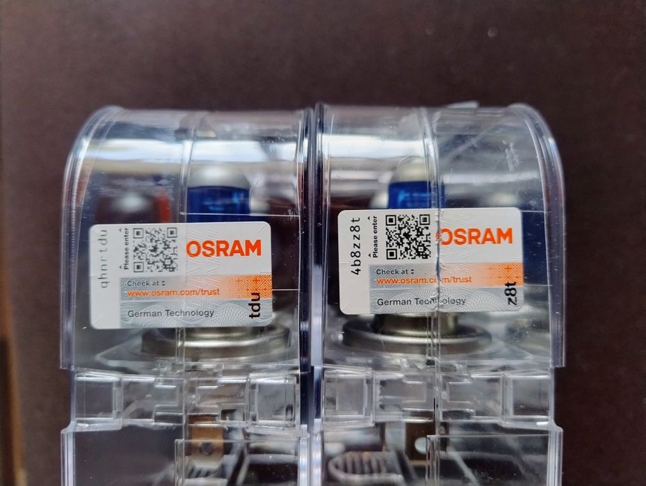 Żarówki Osram Cool Blue H4. 5500k.