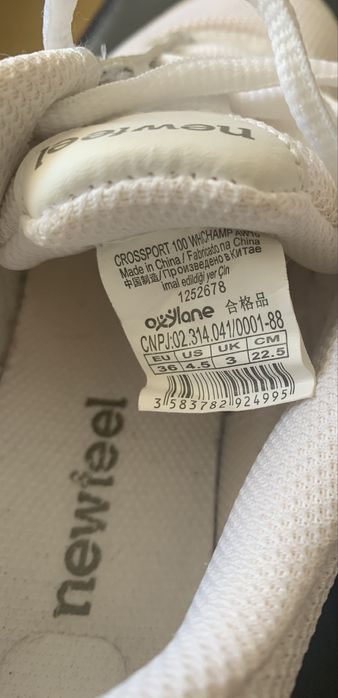 Ténis / Sapatilhas senhora / criança para pé 35