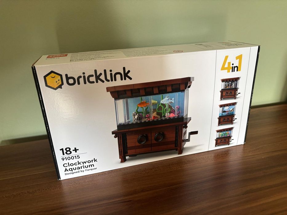 LEGO BrickLink 910015 - Nakręcone akwarium