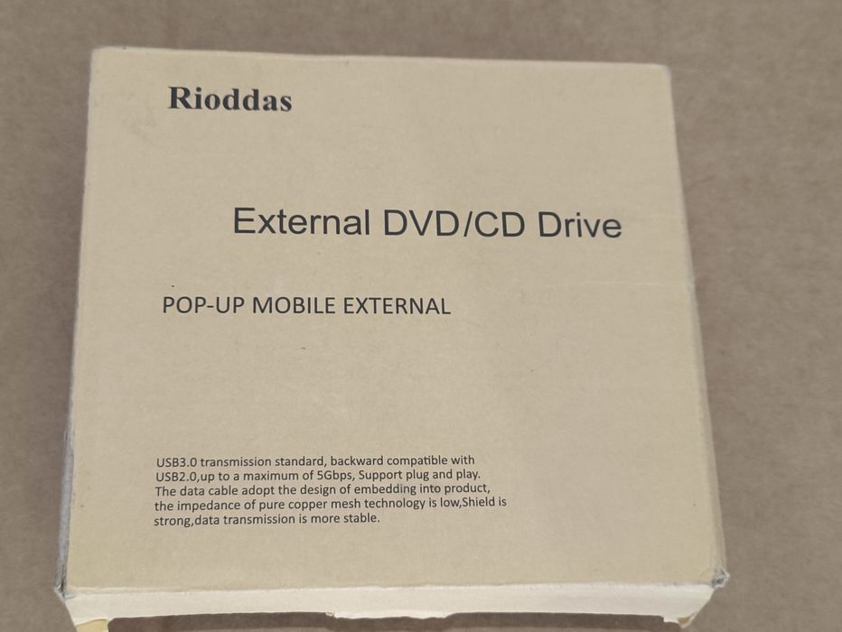 CD Дисковод USB Rioddas