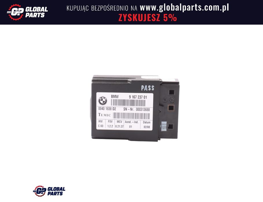BMW E92 F32 E61 Moduł Podajnika Pasa Bezpieczeństwa LCPA ECU
