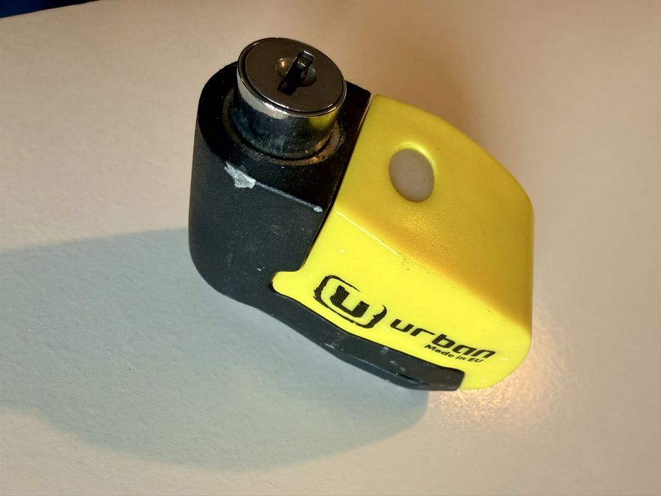 Cadeado Urban para mota com alarme sonoro