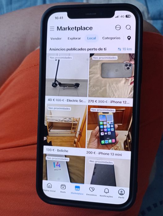 Iphone 12 em bom estado