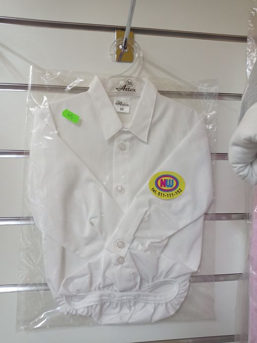 Koszulobody NOWE ubranka na Chrzest Święty