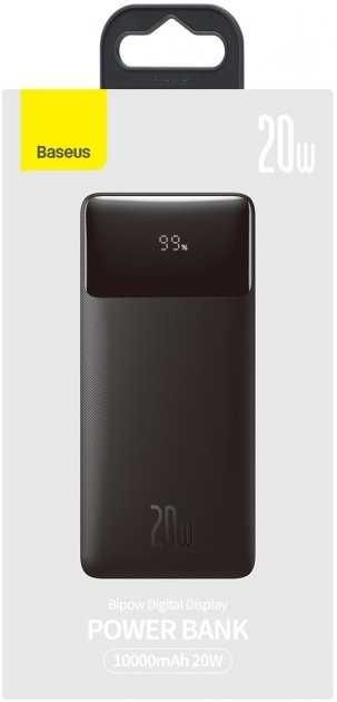 Power Bank Baseus Bipow Digital Display 10000mAh 20W (PPDML-L01) Повербанк Новий з гарантією
