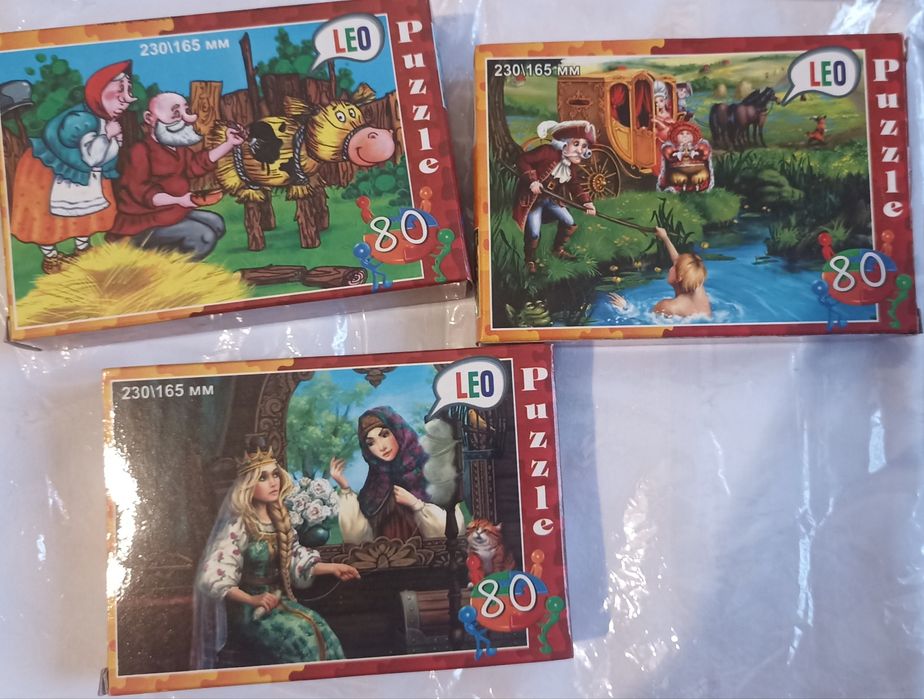 Набір пазлів із 3х штук