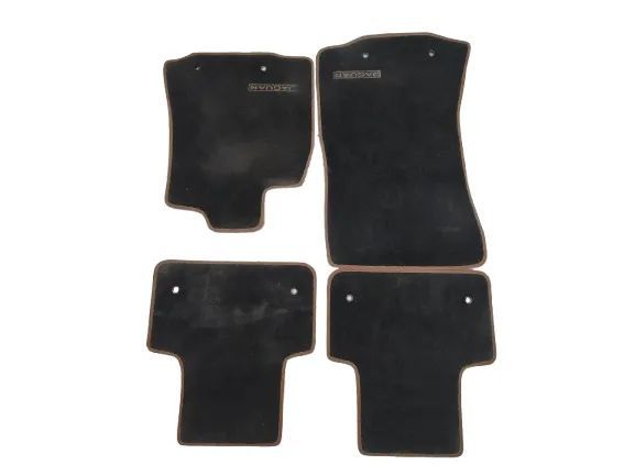 JAGUAR XJ X351 DYWANIKI WYCIERACZKI WELUROWE KOMPLET TYŁ PRZÓD LOGOWANE ORYGINAŁ
