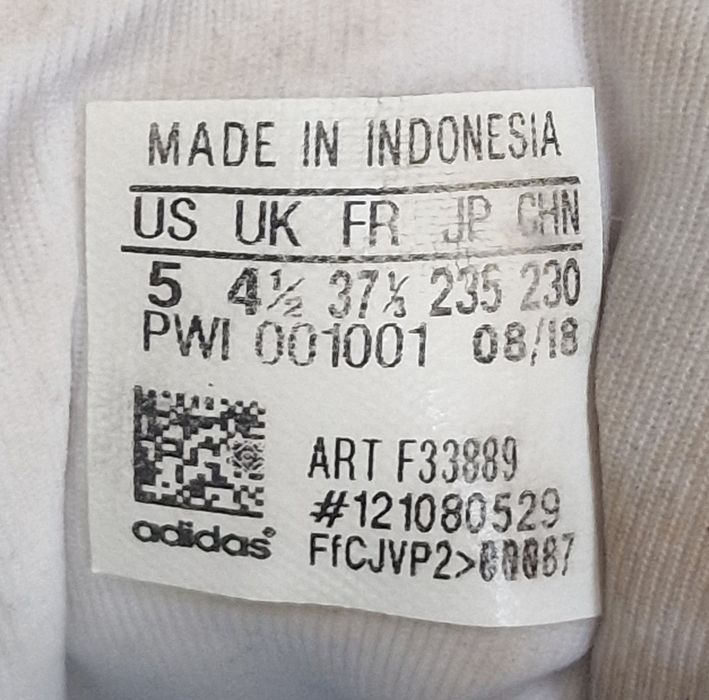 Ténis Adidas Superstar Originais 37 1/3