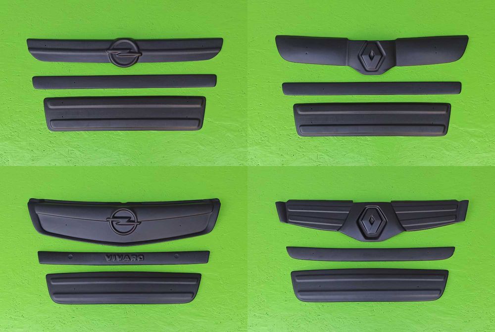 Хром Декор накладки на Рено Трафик Renault Trafic 01-14р