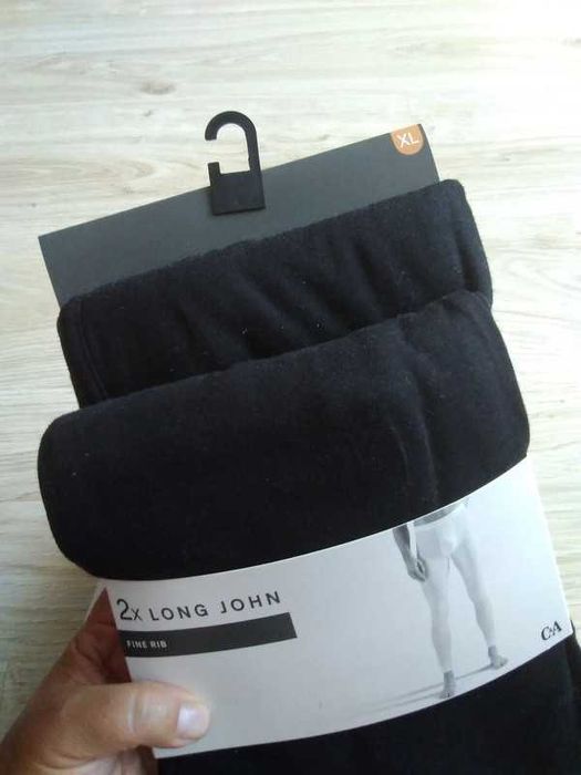 Kalesony męskie czarne R XL C&A 2-pak