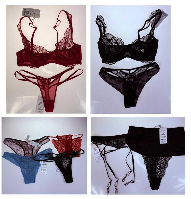 Bielizna damska francuskiej marki Scandale pakiet 100 sztuk