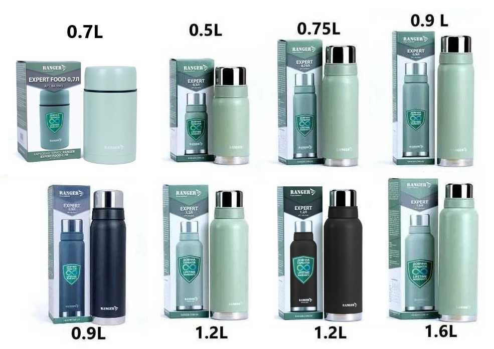 Термос Ranger туристический нержавеющий для чая кофе