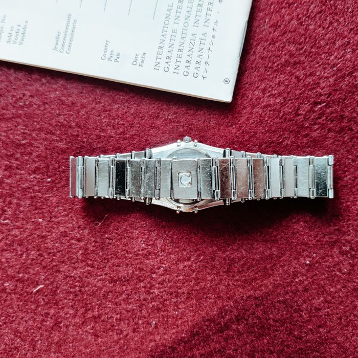 Omega Constellation 6051/081 - złoto/stał - vintage - papiery, pudełko