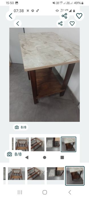 Sprzedam stolik drewniany wysokość 85 cm